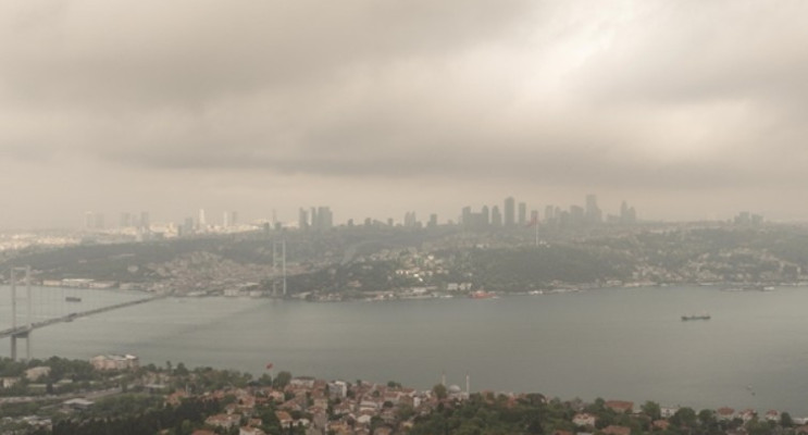 İstanbul’da Çöl Tozu Alarmı: Etkisi Pazar Gününe Kadar Sürecek