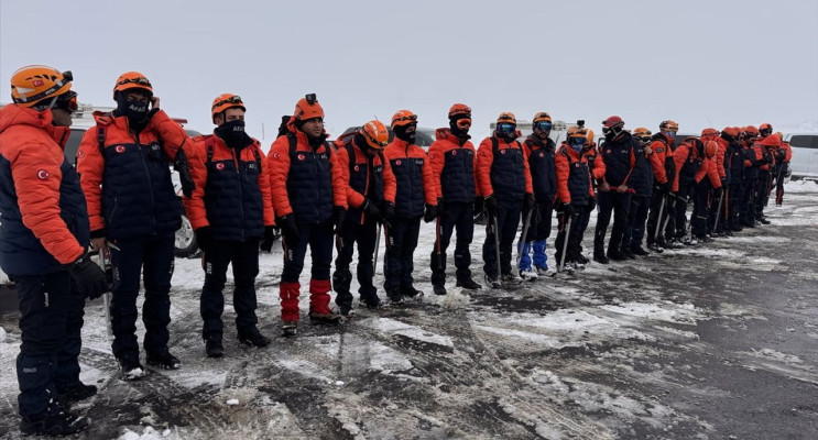 Kahramanmaraş'ta Çığ Arama Kurtarma Tatbikatı Düzenlendi