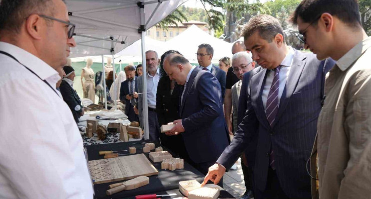 Kastamonu'da kursiyerlerin yaptığı ürünler beğeniye sunuldu