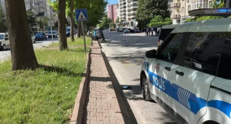 Kayseri'de otomobil ile moped çarpıştı: 5 yaralı
