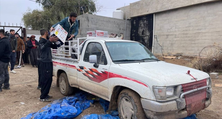 Kerkük'te Sel Mağdurlarına Yardım Kampanyası