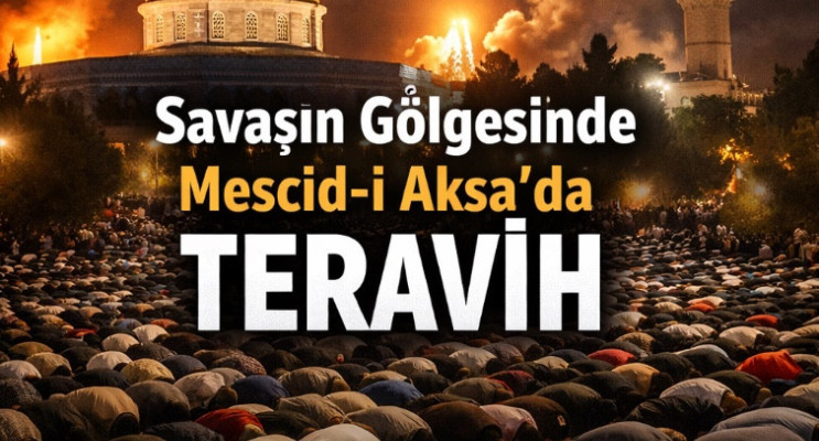 Mescid-i Aksa’da İlk Teravih Namazı Kılındı
