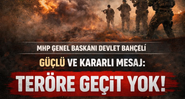 Devlet Bahçeli’den “Terörsüz Türkiye” Mesajı