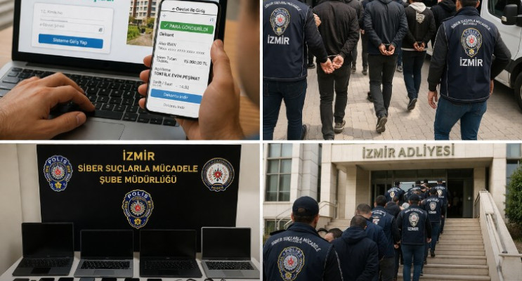 Sahte TOKİ Siteleriyle Büyük Vurgun: İzmir’de 34 Şüpheli Yakalandı