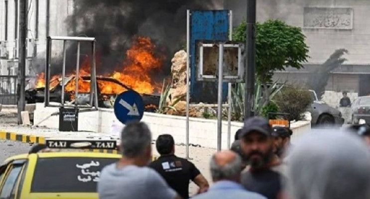 Suriye’nin başkenti Şam’da bombalı saldırı: 5 ölü