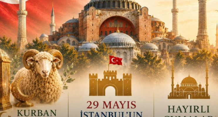 Üç Bayram Bir Arada: Kurban Bayramı, 29 Mayıs İstanbul’un Fethi ve Cuma Sevinci Aynı Günde Buluştu