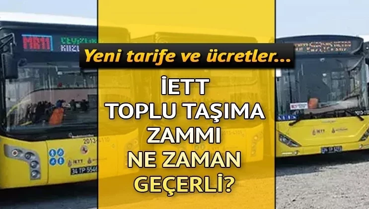 İstanbul'da Ulaşıma Yüzde 30 Zam Yapıldı