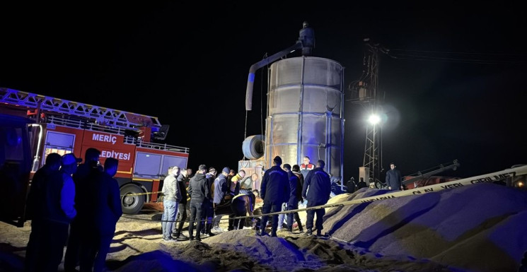 Edirne'de Çeltik Kurutma Makinesinde Korkunç Keşif