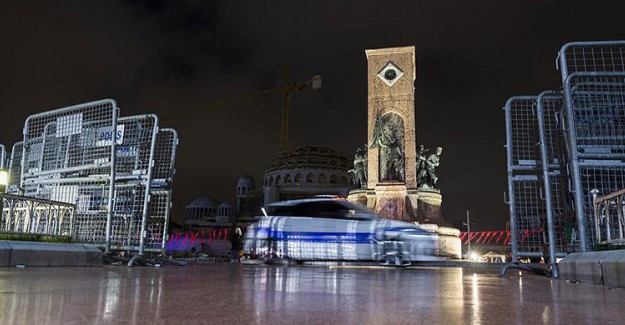 1 Mayıs Emek ve Dayanışma Günü İçin Taksim'de Tüm Önlemler Alındı