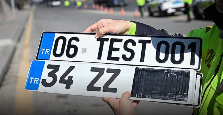 1 Nisan’dan Sonra Sahte Plaka Kullananlara 140 Bin Lira Ceza