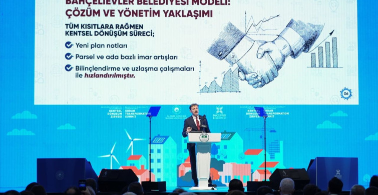 1. Uluslararası Kentsel Dönüşüm Zirvesi Bahçelievler'de Gerçekleşti