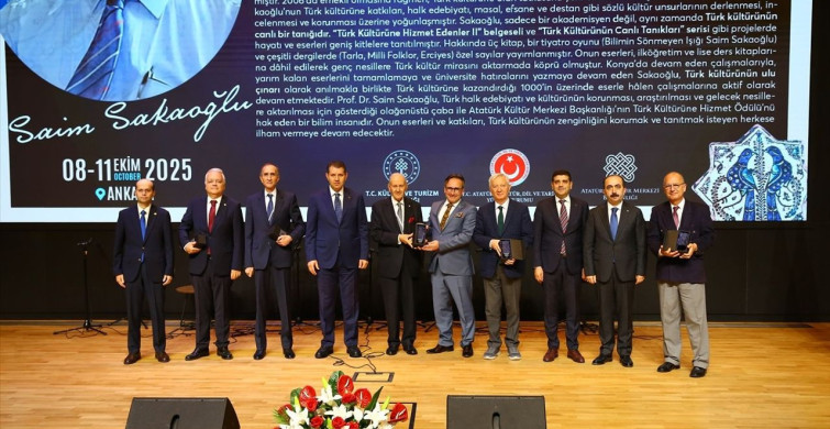 10. Uluslararası Türk Kültürü Kongresi Ankara'da Başladı