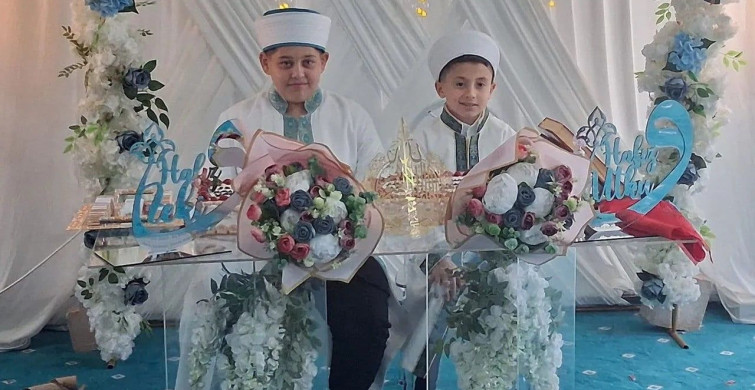 10 yaşındaki utku günyılmaz, 7 ayda hafızlık unvanı kazandı
