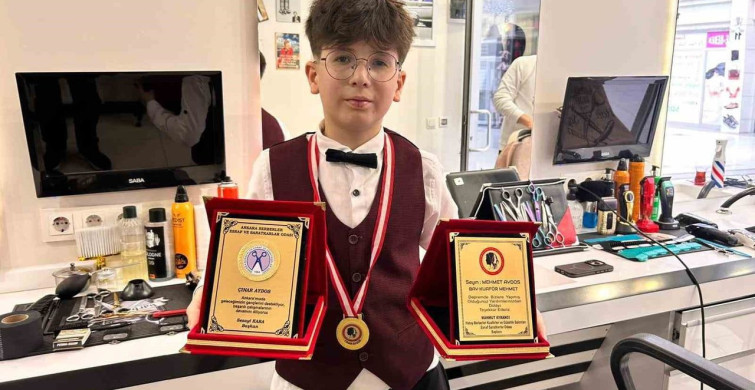 13 Yaşındaki Kuaför Çınar Aydos'un Hikayesi