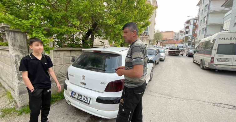 13 Yaşındaki Sürücünün Annesine 40 Bin Lira Ceza