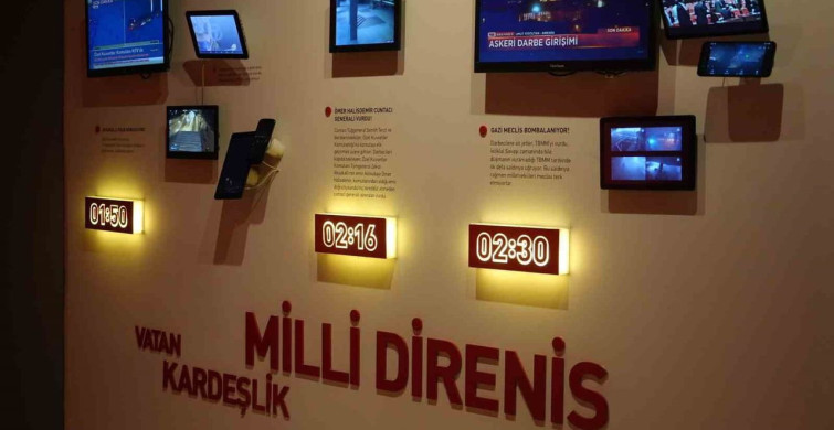 15 Temmuz anıları Gaziantep'teki 15 Temmuz Demokrasi Müzesi'nde sergileniyor