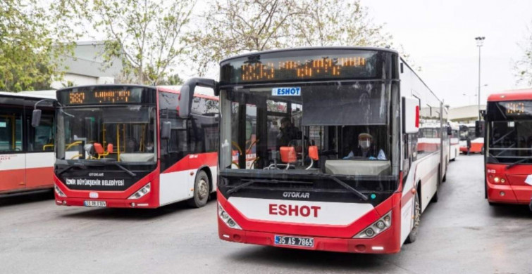 15 Temmuz ESHOT otobüsleri bedava mı? Bugün İzmir'de otobüsler ücretsiz mi?