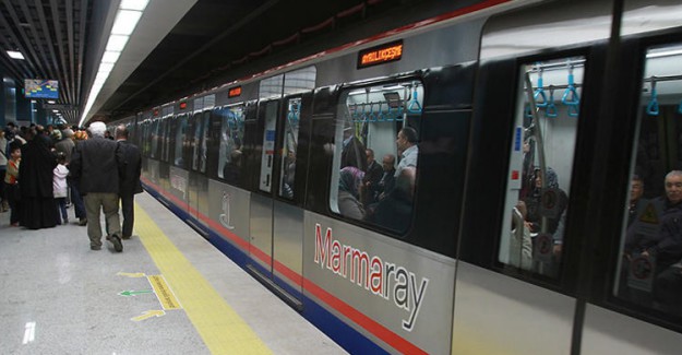 15 Temmuz’da Marmaray Ücretsiz Hizmet Verecek
