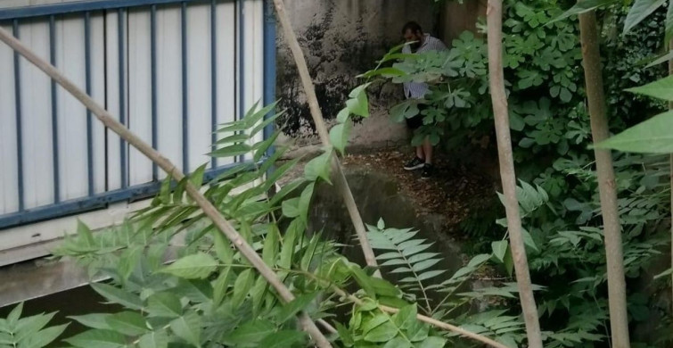 17 yıl hapis cezasıyla aranan firari, bahçede yakalandı
