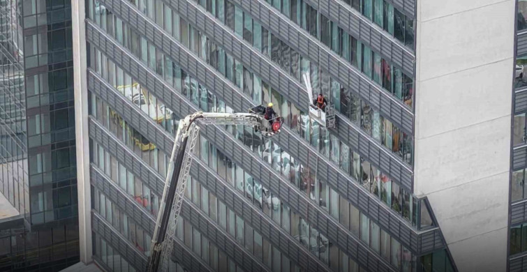 2 İşçi 52 Metrede Ölümle Burun Buruna Mahsur Kaldı