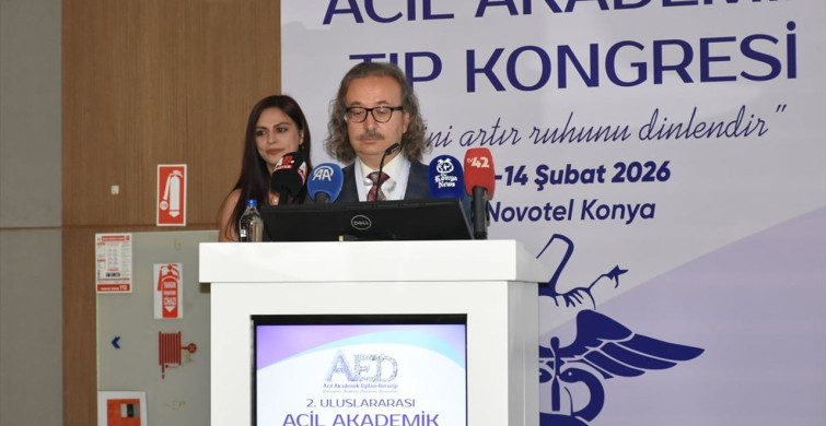 2. Uluslararası Acil Akademik Tıp Kongresi Konya'da Başladı