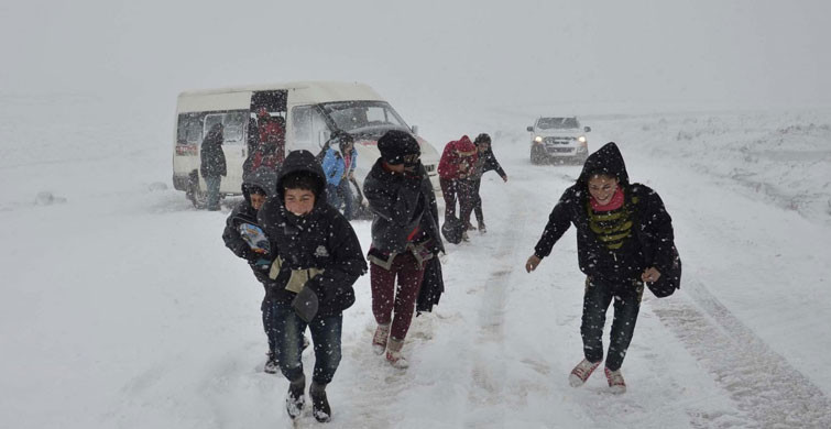 20 Kentte Kar Sebebiyle Yüz Yüze Eğitim Yapılmayacak