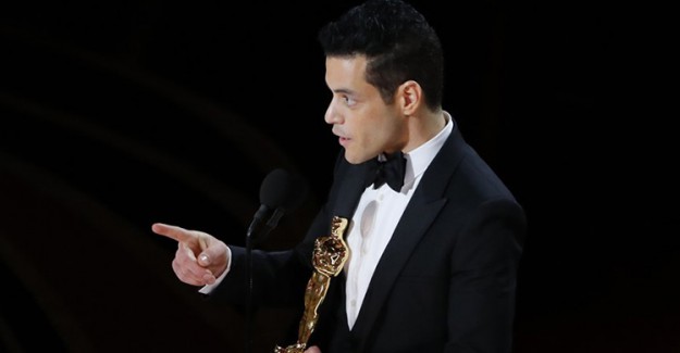 2019 Oscar Ödülleri Töreni'nde, En İyi Erkek Oyuncu Ödülü'nü Rami Malek Aldı