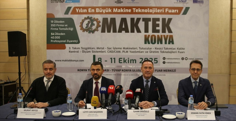 2025 MAKTEK Konya Fuarı Başlıyor