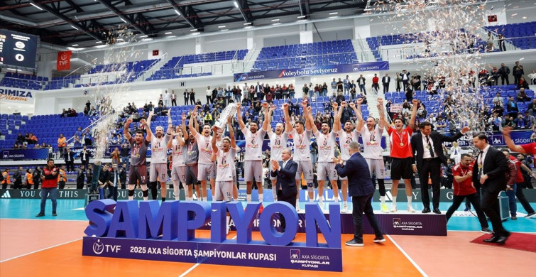 2025 Voleybol Erkekler AXA Sigorta Şampiyonlar Kupası Sonuçları