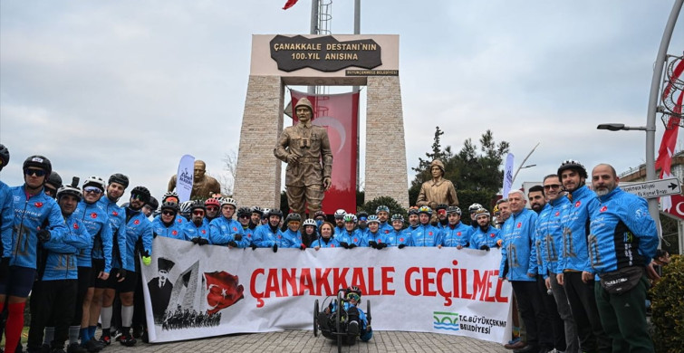 2026 Çanakkale Şehitleri Saygı Bisiklet Turu Başladı