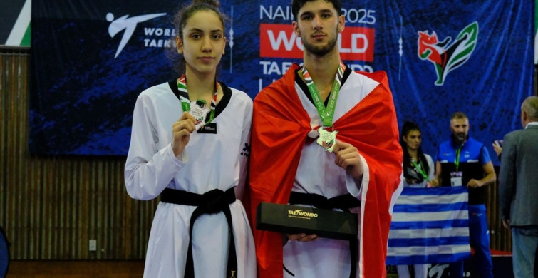 21 Yaş Altı Dünya Tekvando Şampiyonası'nda İki Gümüş Madalya