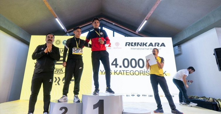 3. Runkara Yarı Maratonu'nda Dereceler Belli Oldu