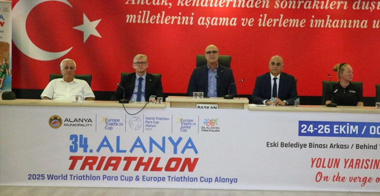 34. Alanya Triatlon Yarışları Heyecanı Başlıyor