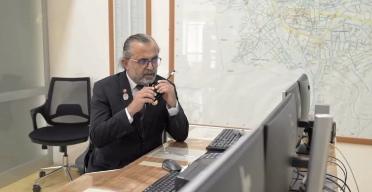 34 yıllık polis memuru meslektaşlarına telsizden veda etti