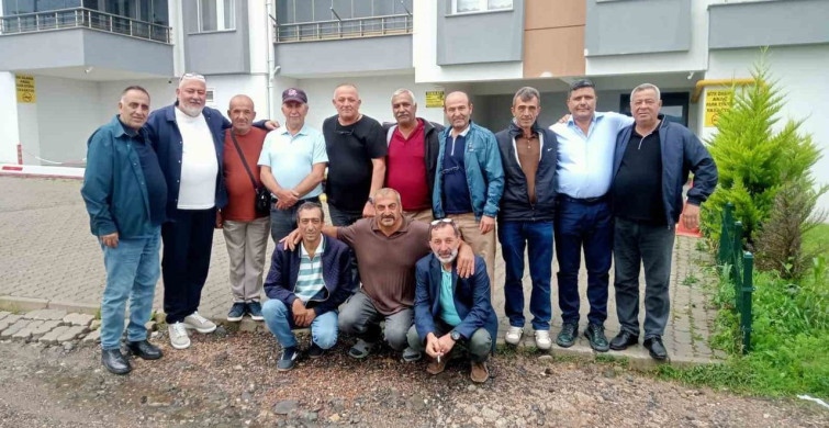 35 yıllık asker arkadaşları Fatsa’da yeniden buluştu