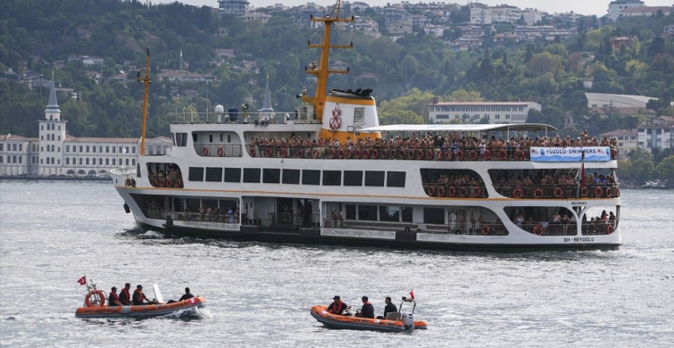 37. Boğaziçi Kıtalararası Yüzme Yarışı Başladı