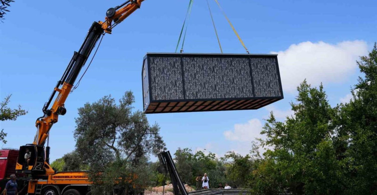 400 kilometrelik iyilik yürüyüşü Alanya’da ihtiyaç sahibi aileye yuva oldu