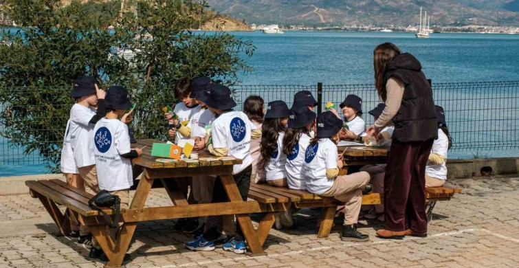 450 çocuk yaz tatiline doğa koruma bilinciyle giriyor