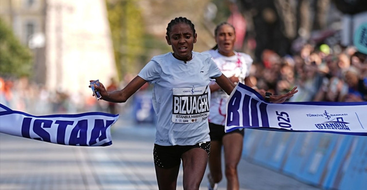 47. İstanbul Maratonu'nda Kadınlarda Birincilik Bizuager Aderra'nın