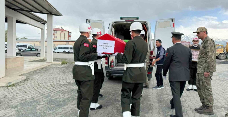 56 Yıl Sonra Şehit Duran Öztürk'ün Naaşı Memleketine Taşındı