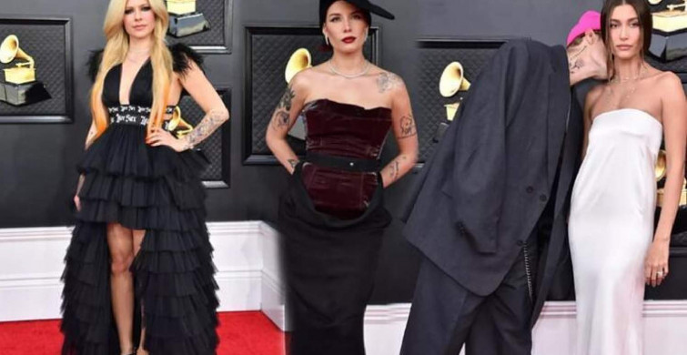 64'üncü Grammy Ödülleri kırmızı halı fotoğrafları