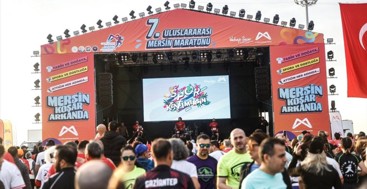 7. Uluslararası Mersin Maratonu Başladı