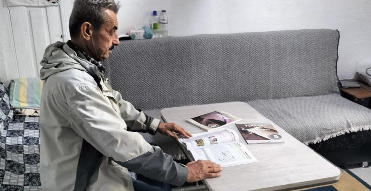 70 Yaşında Lise Diploması Alan Sezai Aytekin Üniversite Sınavına Hazırlanıyor