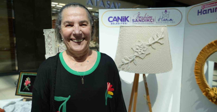 74 yaşındaki kadın, meme kanserini üretimle yendi