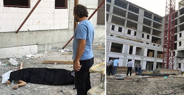 7'nci Kattan Düşen İnşaat İşçisi Hayatını Kaybetti