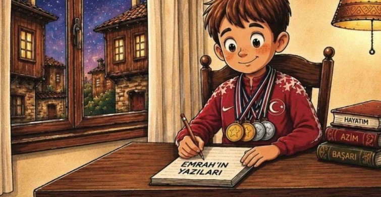 8 yaşında şampiyon, 10 yaşında yazar oldu