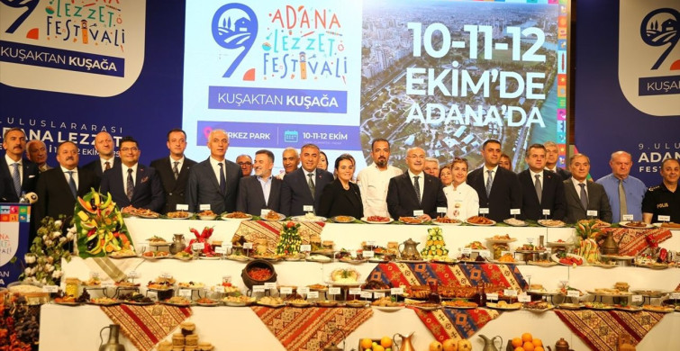 9. Uluslararası Adana Lezzet Festivali Yöresel Tatlarla Dolup Taşacak
