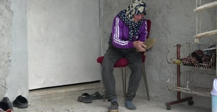 94 yaşındaki emine nine, 90 yıldır keçileriyle dağlarda yaşıyor