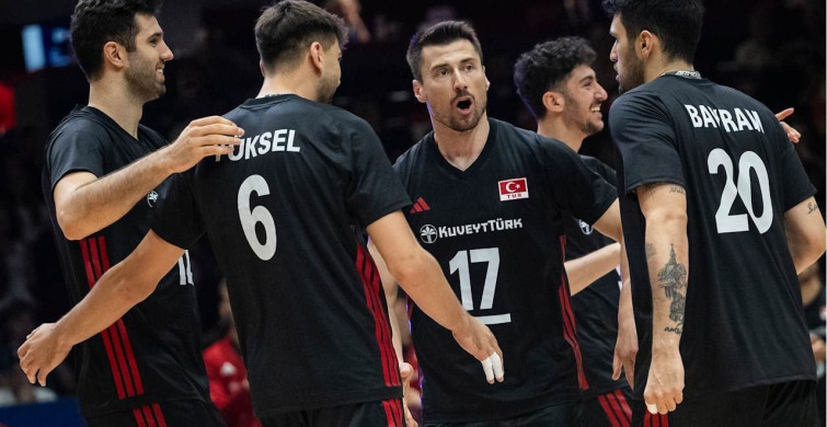 A milli erkek voleybol takımı, kanada'yı mağlup etti