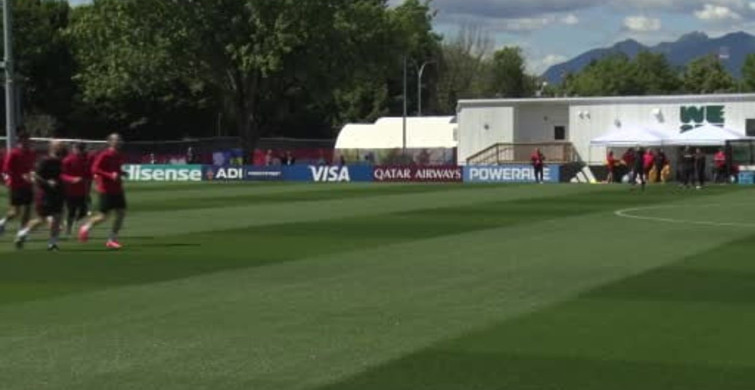 A milli futbol takımı, avustralya maçının hazırlıklarını tamamladı